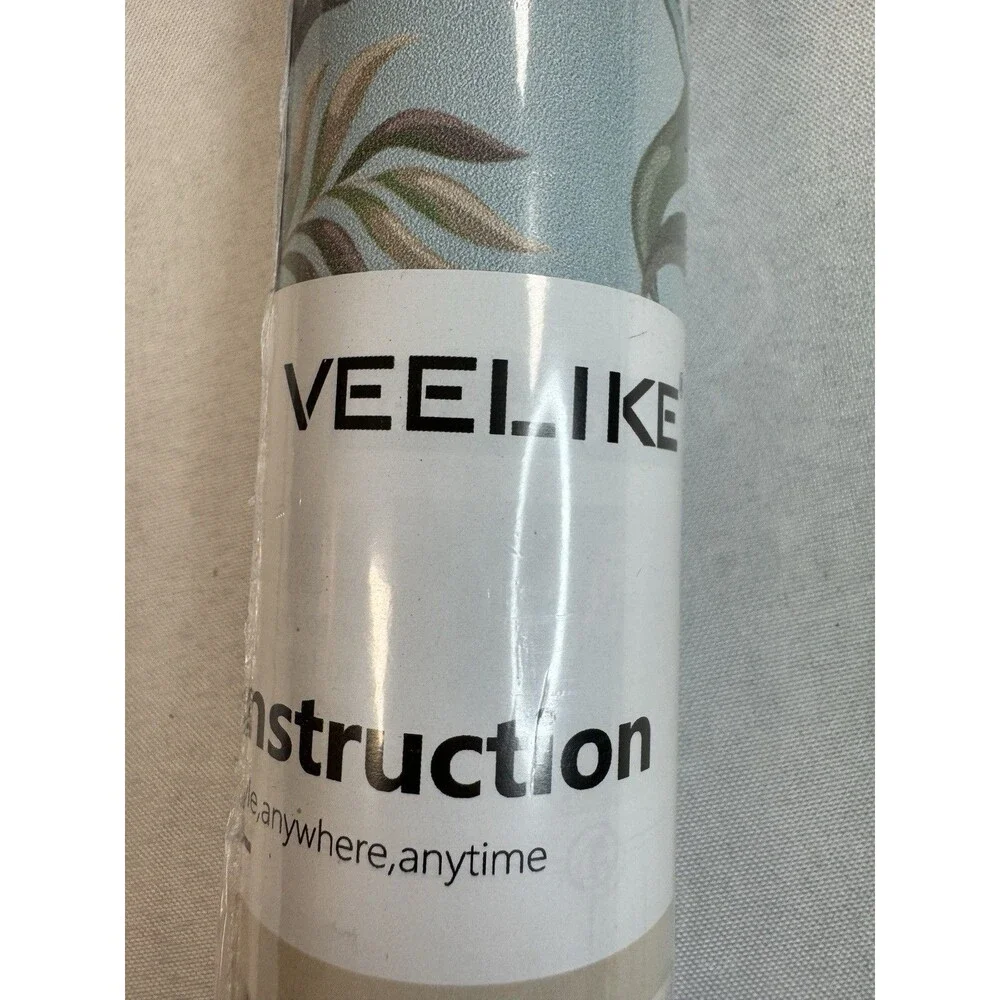 VEELIKE Vtg teal green Bird Wallpaper Peel & Stick  Floral Wallpaper 17.7